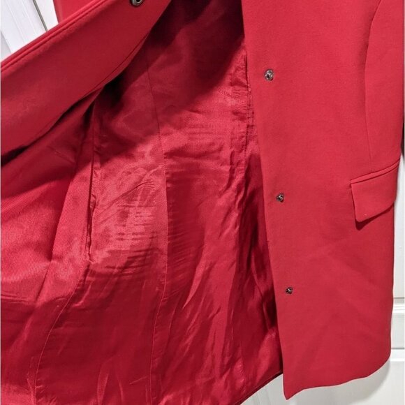 Zara | Button front jacket in red - Picture 9 of 12